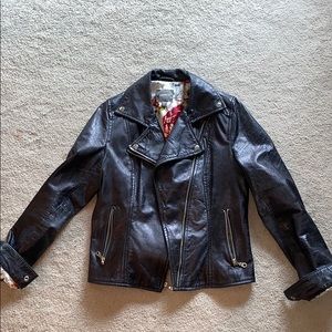 Kenna T Moto Leather Jacket